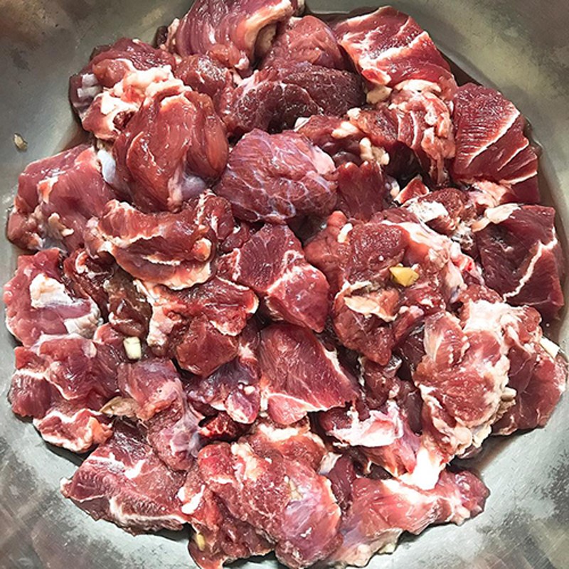 Bước 1 Sơ chế gân bò Gân bò hầm sả