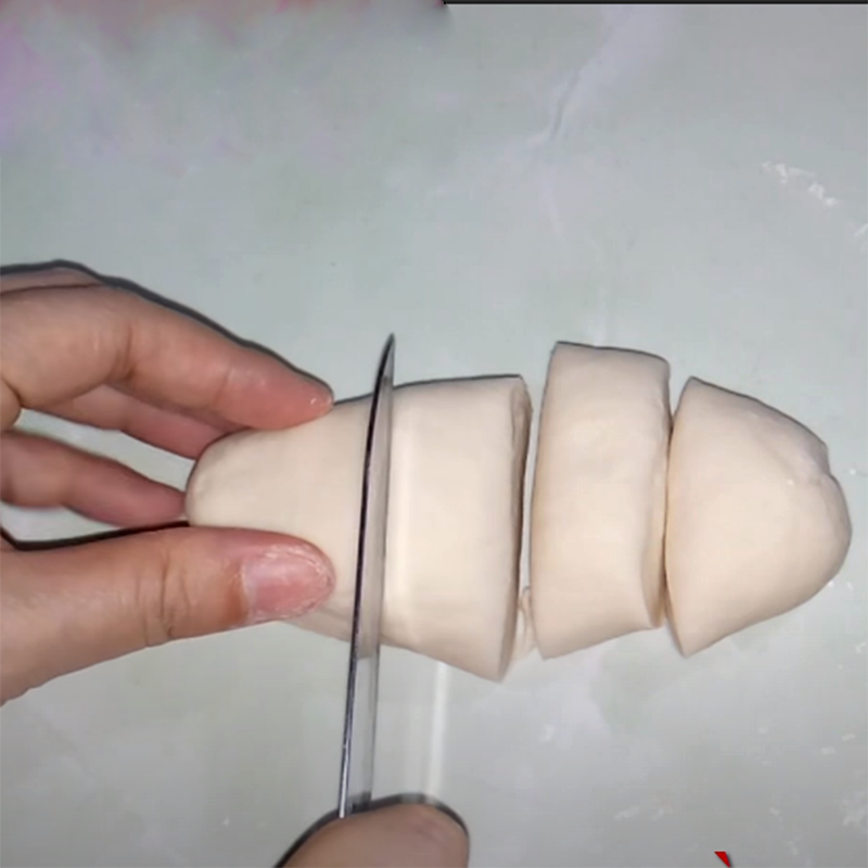 Bước 3 Ủ bột và chia bột Vỏ bánh tráng cuốn chả giò bò bía - vỏ ram