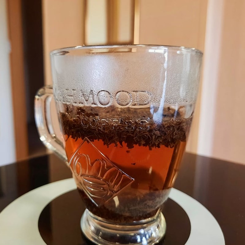 Bước 1 Ủ trà Trà đào (Công thức được chia sẻ từ người dùng)