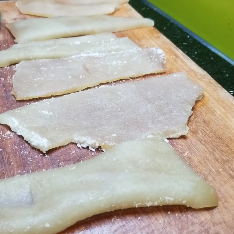 Bước 4 Ướp da heo Da heo nướng giòn
