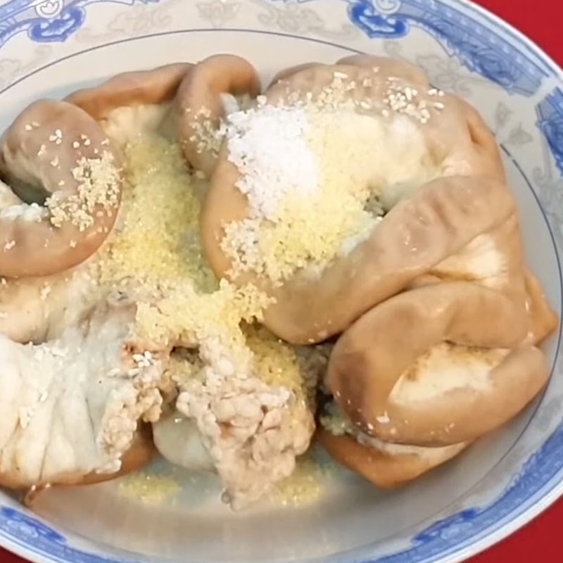 Bước 2 Ướp phèo bò Lòng bò khìa bằng chảo