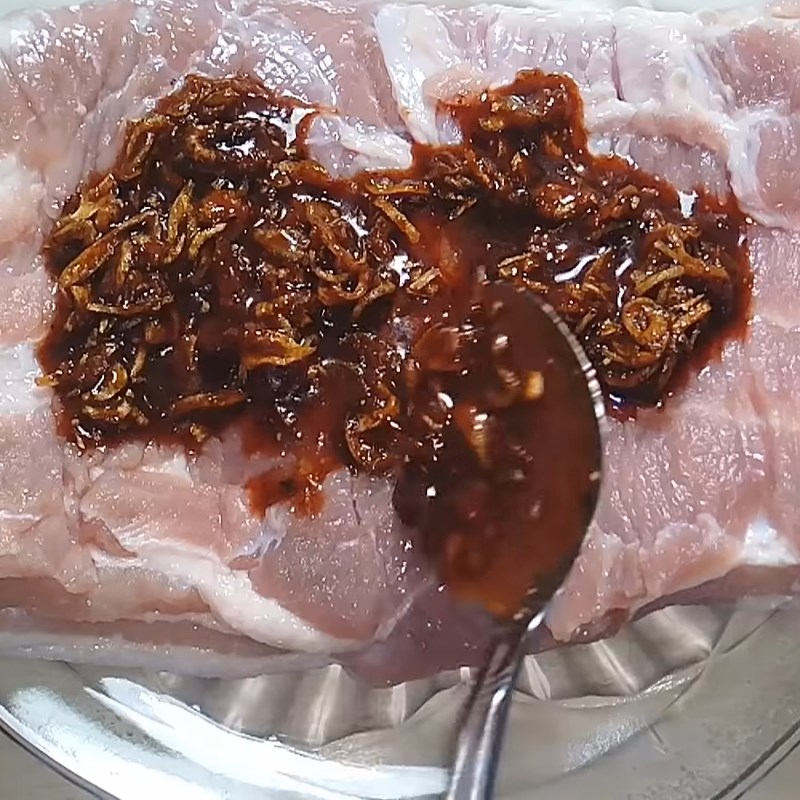 Bước 2 Ướp thịt Jambon thịt nguội