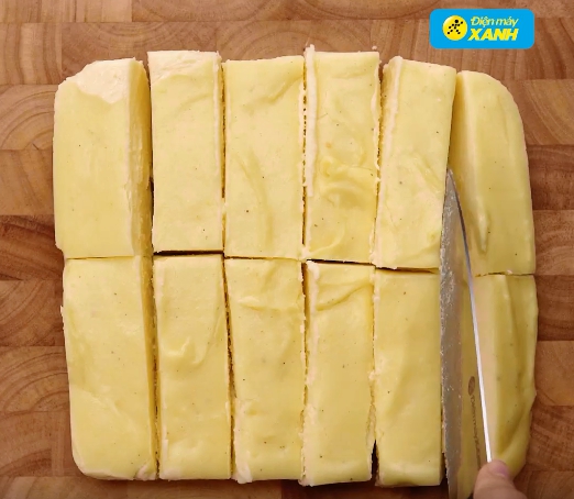 Bước 3 Chiên khoai tây tan chảy Bánh khoai tây phô mai tan chảy