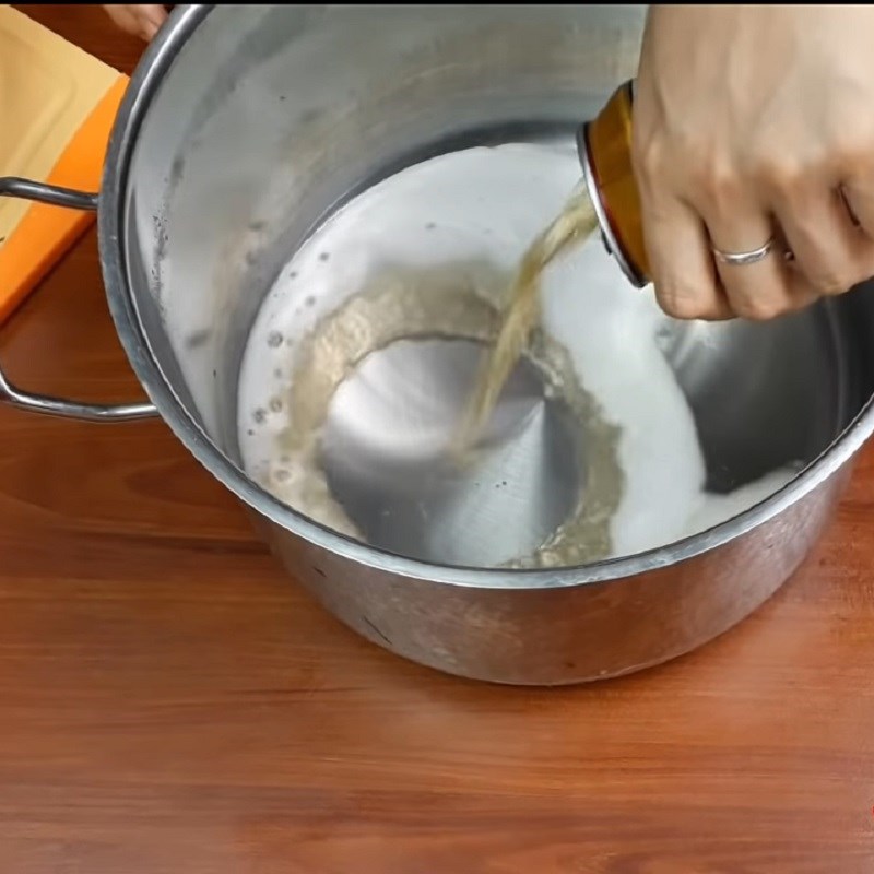 Bước 4 Hấp món ăn Vịt hấp bia