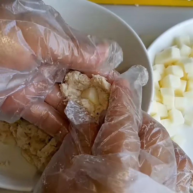 Bước 4 Vo viên Thịt viên chay