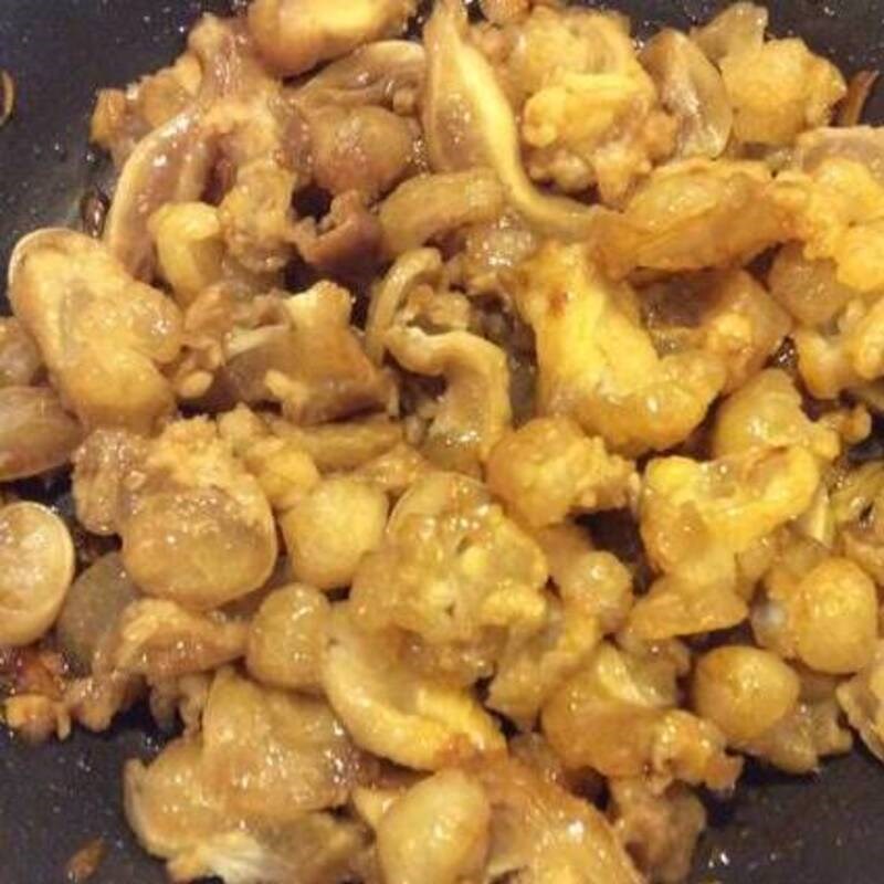 Bước 3 Xào gân bò Gân bò kho tộ