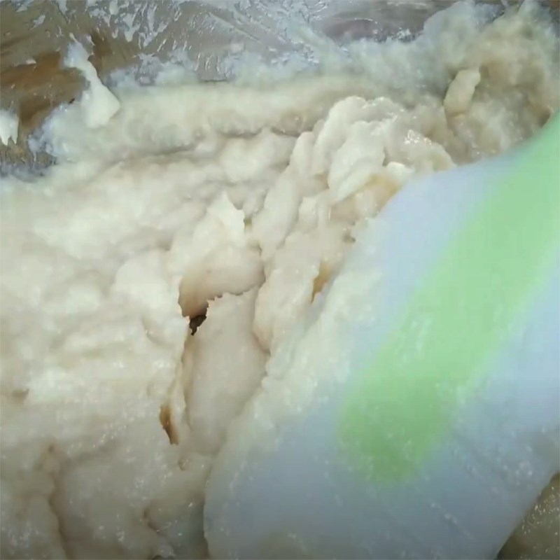 Bước 2 Xay hỗn hợp thịt gà Chả gà khoai tây chiên giòn