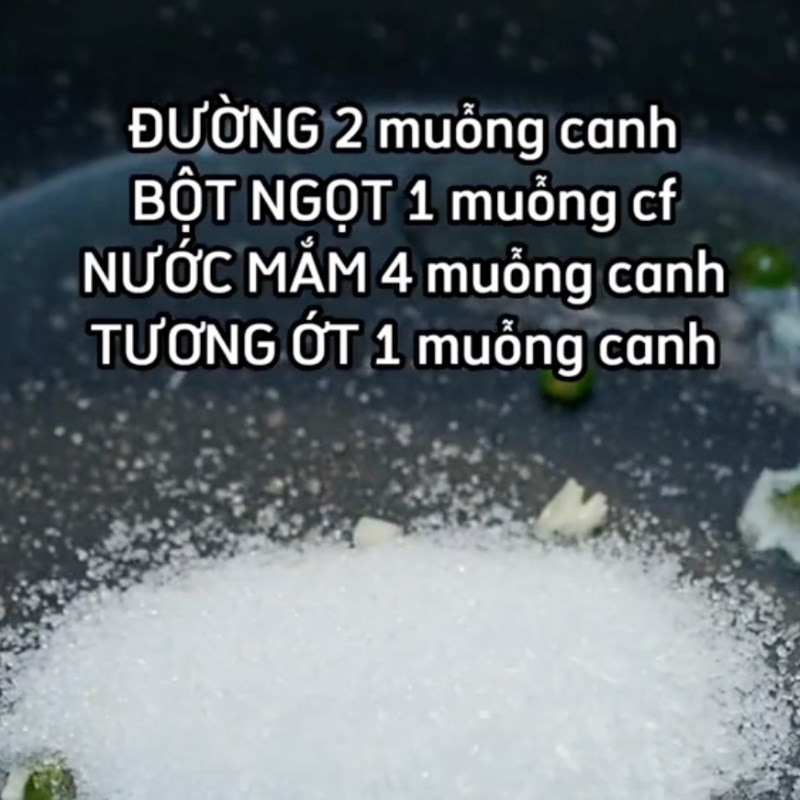 Bước 3 Xốt nước mắm Cơm chiên muối ớt xanh (Công thức từ kênh Tiktok Cách Nấu Ngon cùng Cách Nấu Ngon)
